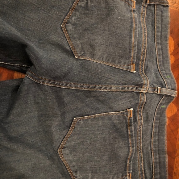 J BRAND washed denim jeans with slight flare leg - Picture 5 of 5